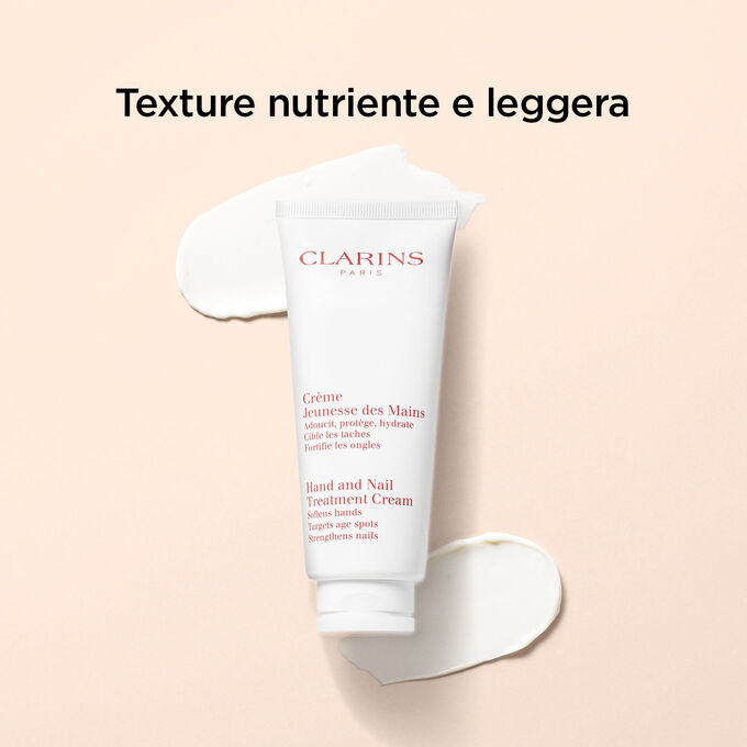 Texture nutriente e leggera della Crema Giovinezza Mani