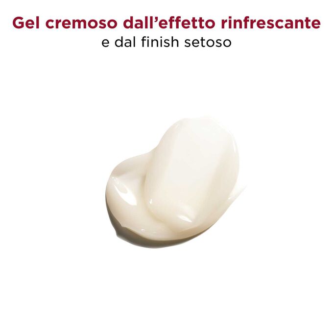 Texture crema-gel di RE-CHARGE Maschera notte idratante rimpolpante effetto detox