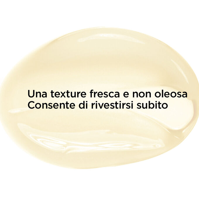 Texture fresca e non grassa del Gel Autoabbronzante Colorato