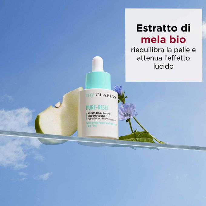 PURE-RESET siero anti-imperfezioni rinnovatore con estratto di mela bio