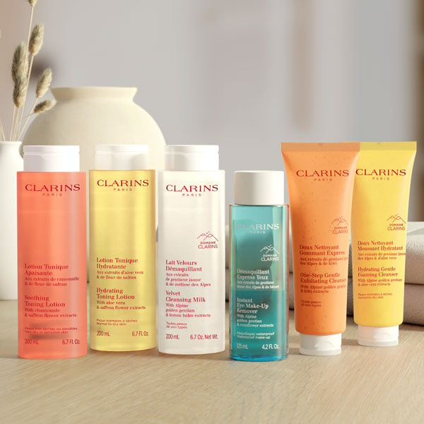 Clarins premium partner  banner